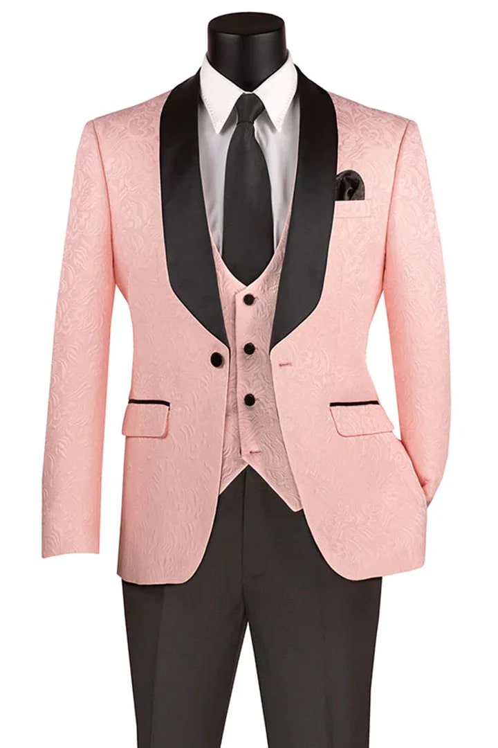 Trajes De Hombre Para Boda - Trajes Para Novio - Blush Pink Suit