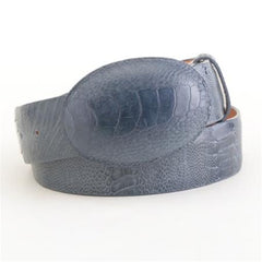 Cinto De Avestruz - Cinto Vaquero Blue Jean Ostrich Leg Belt