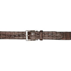 Chocolate Brown Hornback Belt