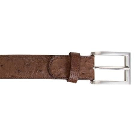 Brown Ostrich Quill Belt