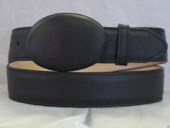 Genuine Authentic Black Deer Western Cowboy Belt