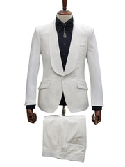 Trajes De Dombre Para Boda - Trajes De Novio - Traje Para  Hombre - Off White Suit