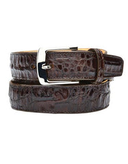 Men's Authentic Genuine Skin Italian Susa Genuine Crocodile Brown Cinturon De Cocodrilo