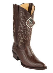 Men's Brown Handmade Genuine Teju Lizard Dress Cowboy Boot Cheap Priced For Sale Online