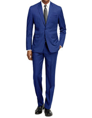 Trajes De Dombre Para Boda - Trajes De Novio - Traje Para Hombre - Solid Cobalt Blue Suit