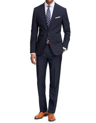 Trajes De Dombre Para Boda - Trajes De Novio - Traje Para Hombre - Solid Dark Navy Suit