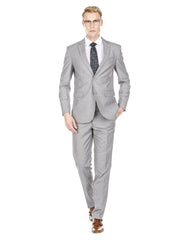 Trajes De Dombre Para Boda - Trajes De Novio - Traje Para Hombre -Light Grey Summer Suit