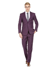 Trajes De Dombre Para Boda - Trajes De Novio - Traje Para Hombre - Plum Suit