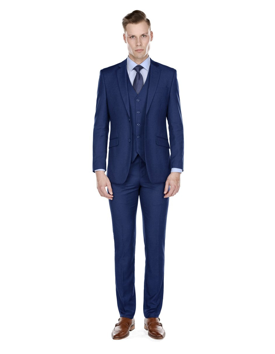 Trajes De Dombre Para Boda - Trajes De Novio - Traje Para Hombre - Indigo Savvy Suit