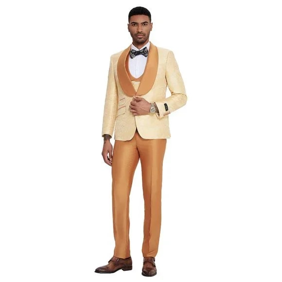 Trajes De Dombre Para Boda - Trajes De Novio - Traje Para  Hombre - Special Orange Suit