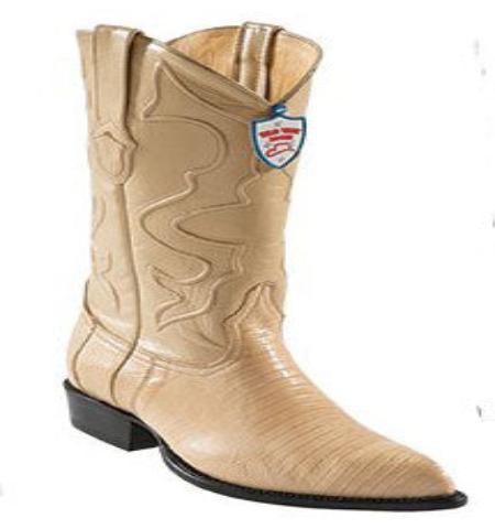 Wild West Oryx J-Toe Teju Lizard Cowboy Boots