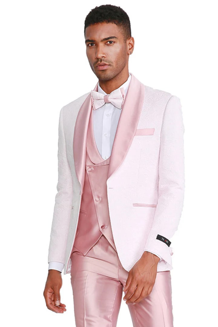 Trajes De Hombre Para Boda - Trajes Para Novio - Pink Suit