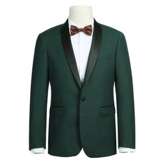 Trajes De Hombre Para Boda - Trajes Para Novio - Hunter Green Fully Lined Suit