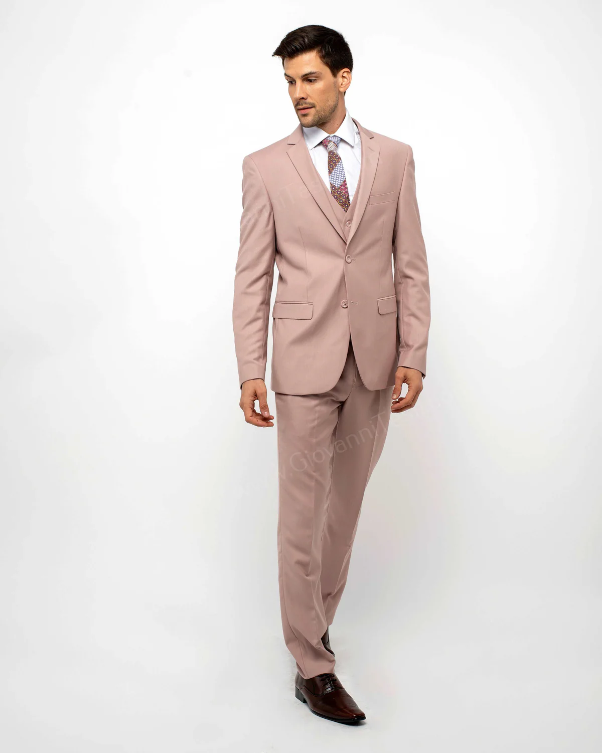 Trajes De Dombre Para Boda - Trajes De Novio - Traje Para Hombre - Blush Suit