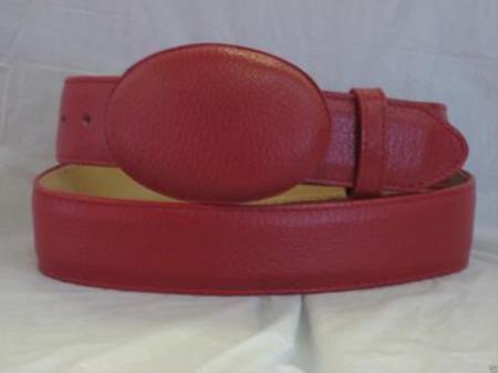 Genuine Authentic Red Deer Western Cowboy Belt