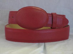 Genuine Authentic Red Deer Western Cowboy Belt