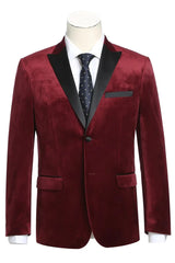 Trajes De Hombre Para Boda - Trajes Para Novio - Red Tuxedo Suit