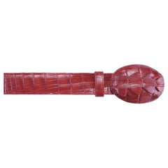 Red Nyle Crocodile ~ World Best Alligator ~ Gator Skin Tail Cinturon De Cocodrilo