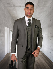 Trajes De Dombre Para Boda - Trajes De Novio - Traje Para Hombre - Sage Green Suit