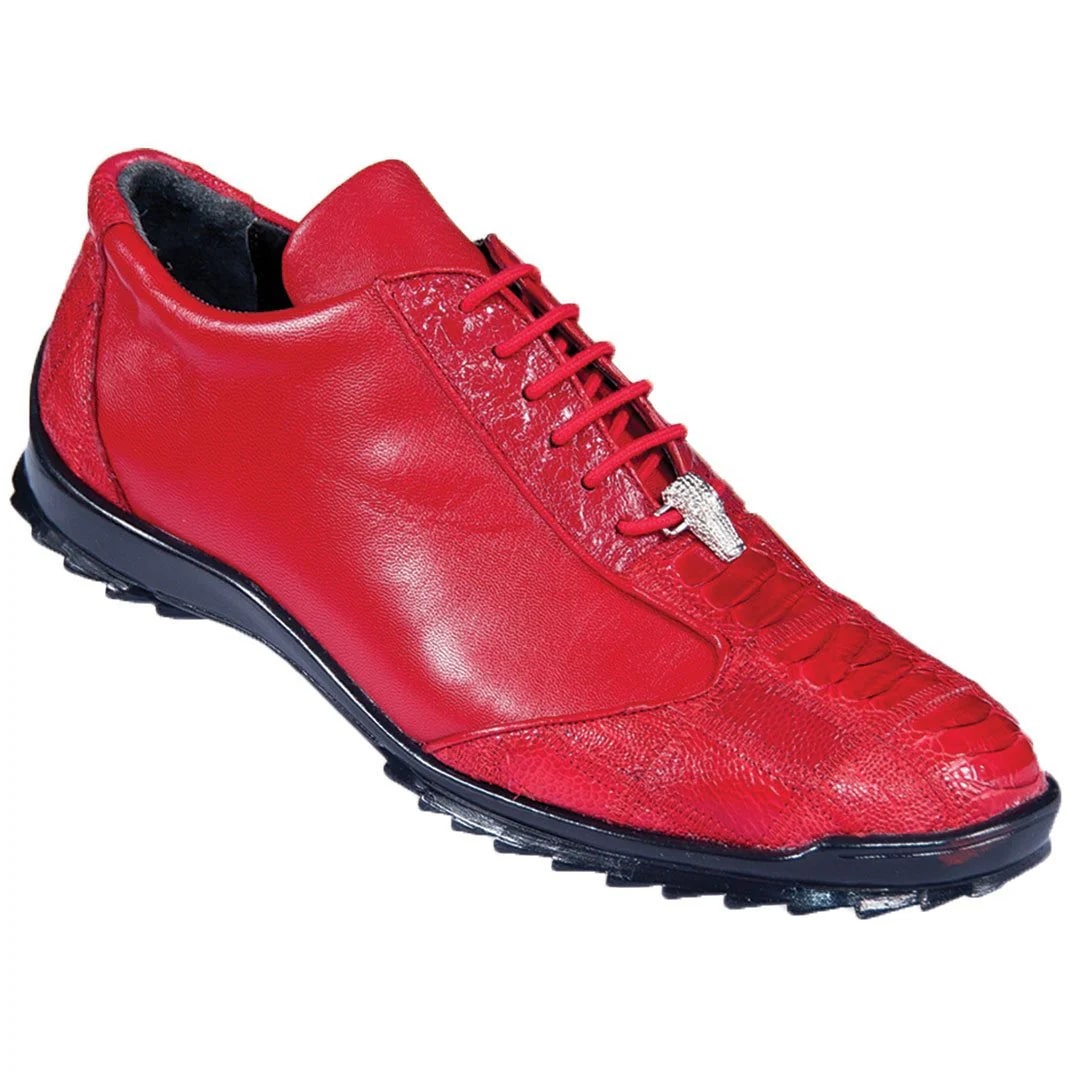 Zapatos De Avestruz Originales Para Hombre - Sneaker de Piel Avestruz Pata