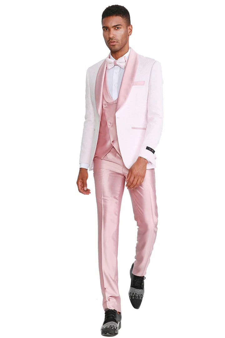 Trajes De Hombre Para Boda - Trajes Para Novio - Pink Suit