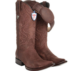 Botas Vaqueras de Cuero Desert Horma 3X Aladino WW