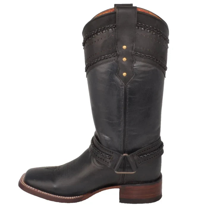 Botas Altas de Cuero para Mujer en Horma Rodeo