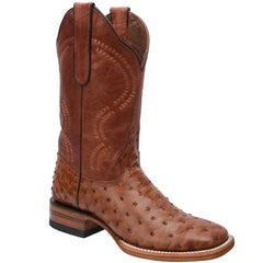 Botas de Avestruz Grabado en Horma Rodeo WD