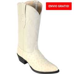 Botas de Avestruz Original Horma Puntal