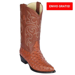 Botas de Avestruz Original Horma Puntal