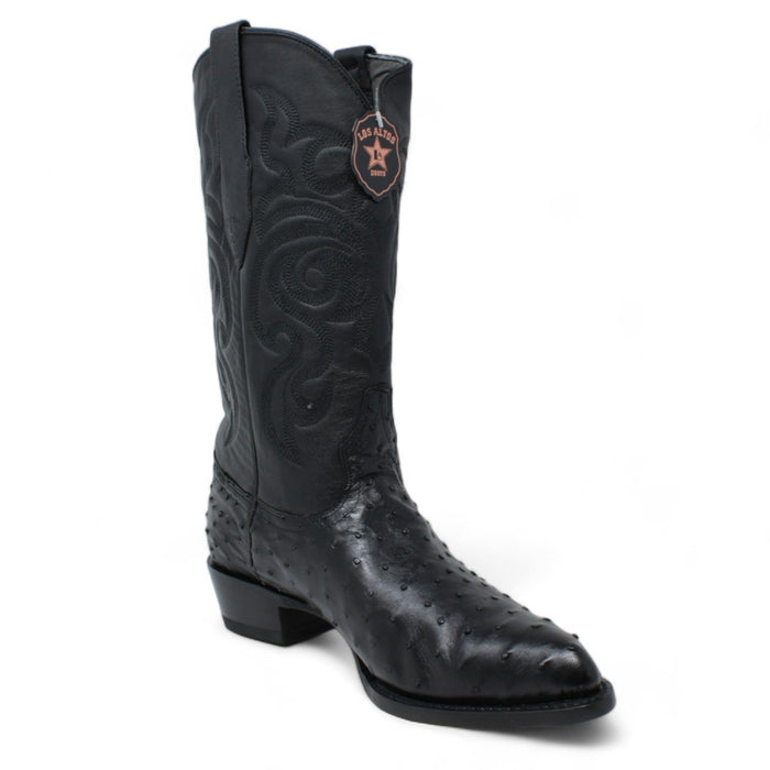 Botas de Avestruz Original Horma Puntal