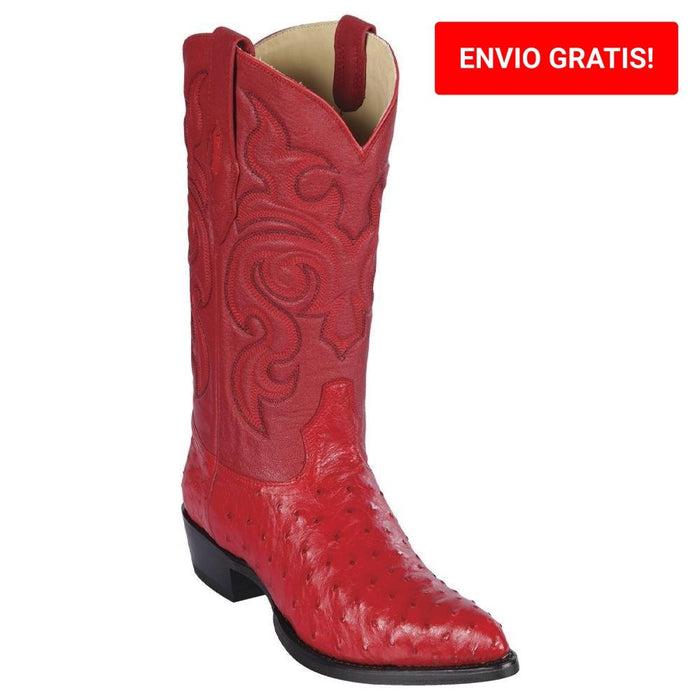 Botas de Avestruz Original Horma Puntal