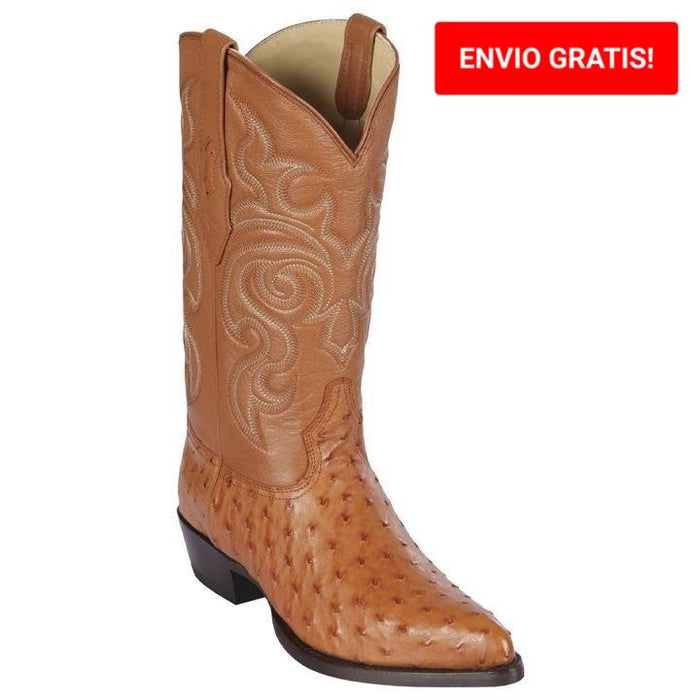 Botas de Avestruz Original Horma Puntal