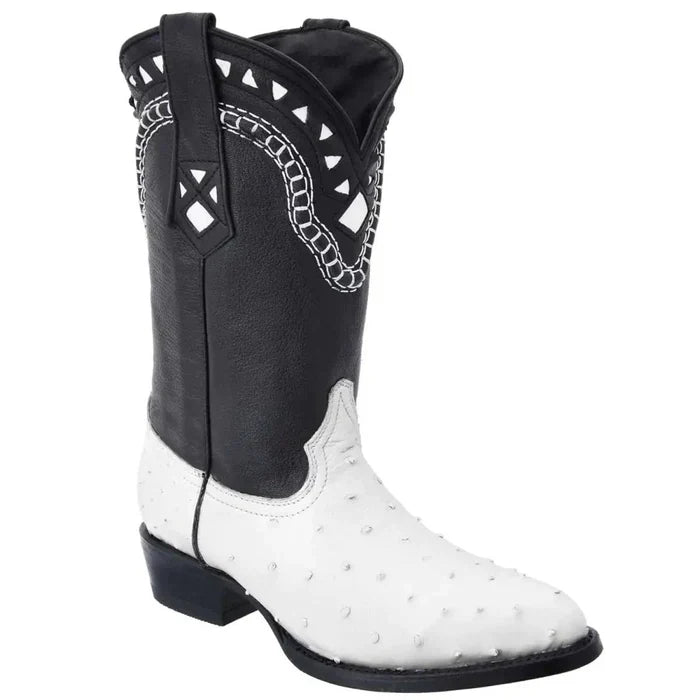 Botas de Avestruz Original Horma Puntal WD