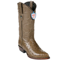 Botas de Avestruz Original Horma Puntal