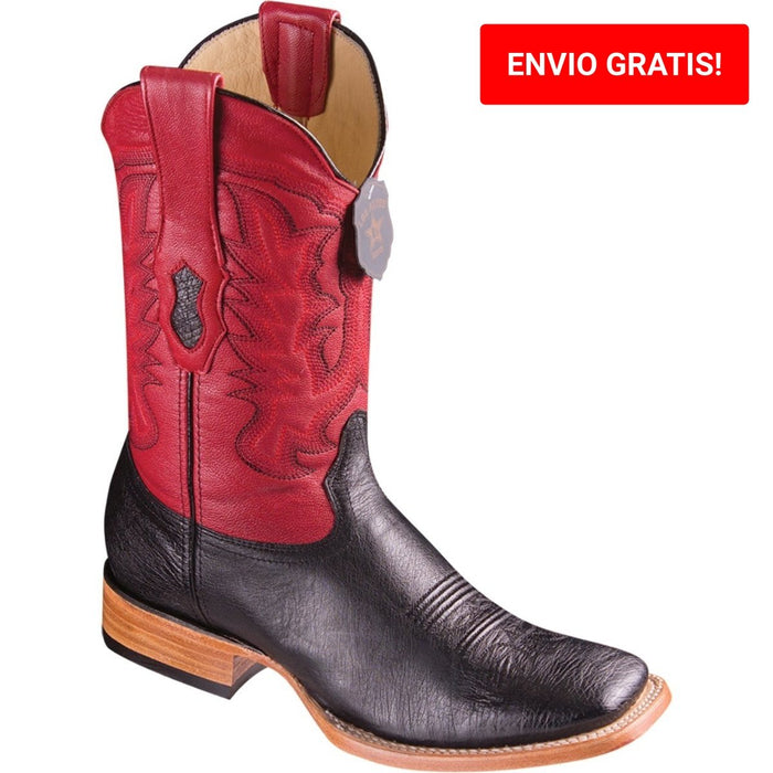 Botas de Avestruz Panza Suave Horma Ancha LAB