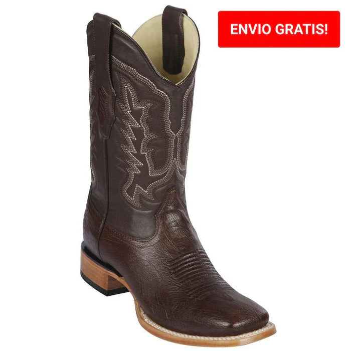 Botas de Avestruz Panza Suave Horma Ancha LAB