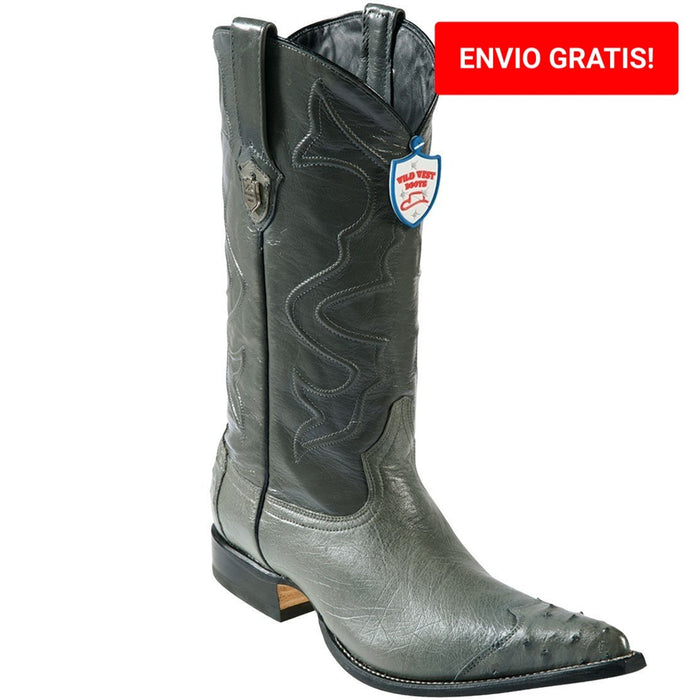 Botas de Avestruz Puntera 3X Aladino