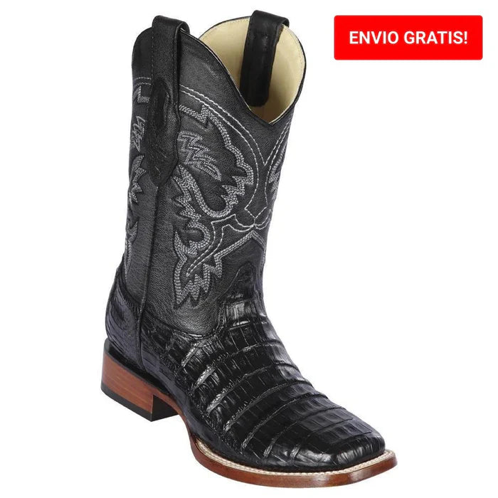 Botas de Cocodrilo Caiman Cola Horma Amplia LAB