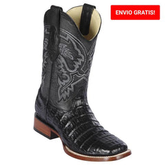 Botas de Cocodrilo Caiman Cola Horma Amplia LAB