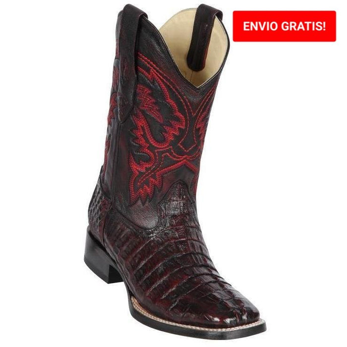 Botas de Cocodrilo Caiman Cola Horma Amplia LAB