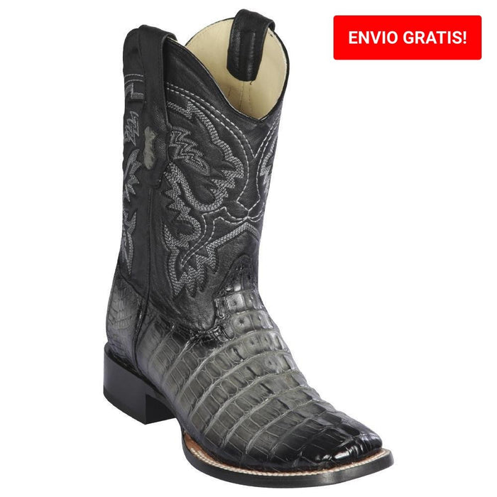 Botas de Cocodrilo Caiman Cola Horma Amplia LAB