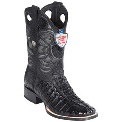 Botas de Cocodrilo Caiman Cola Horma Amplia WW