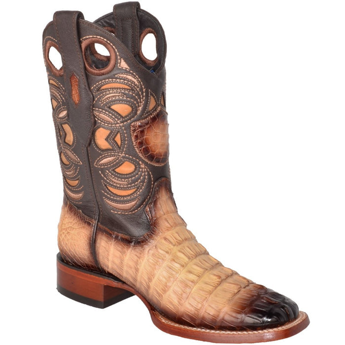 Botas de Cocodrilo Caiman Cola Horma Amplia WW