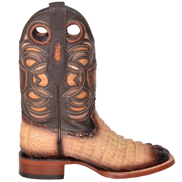 Botas de Cocodrilo Caiman Cola Horma Amplia WW