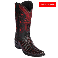 Botas de Cocodrilo Caiman Cola Horma Europea LAB