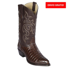 Botas de Cocodrilo Caiman Cola Horma Puntal LAB