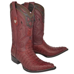 Botas de Cocodrilo Caiman Cola Punta 3X Aladino WW