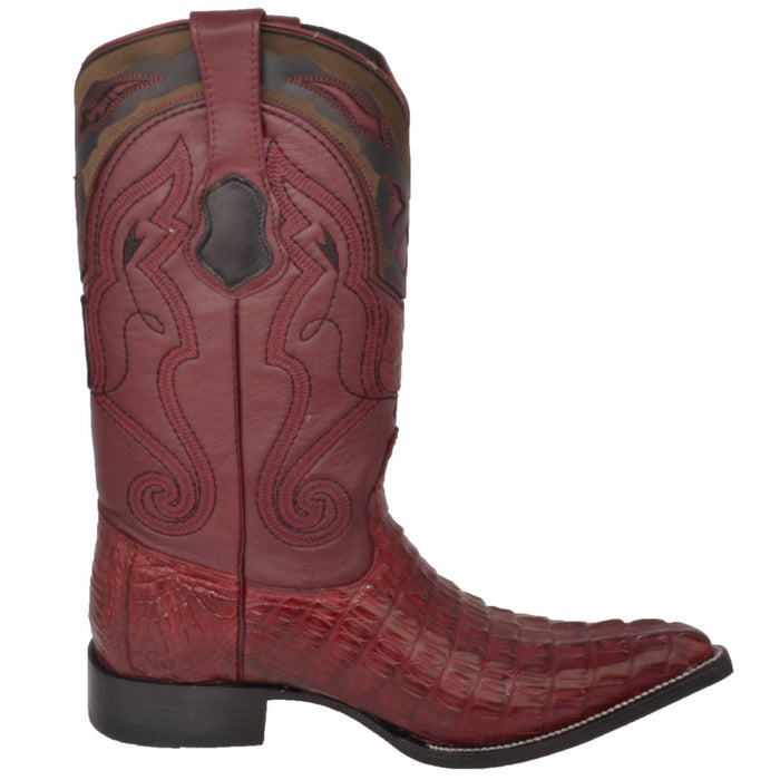 Botas de Cocodrilo Caiman Cola Punta 3X Aladino