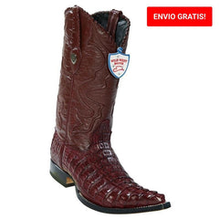 Botas de Cocodrilo Caiman Cola Punta 3X Aladino WW